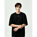 Men's 200g 100% Cotton Long Sleeve T-Shirt, Heavyweight All Cotton Casual Base Layer Tee for Spring & Autumn, Men's Apparel
