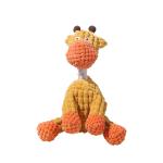 Handmade Crochet Plush Pet Toy, Giraffe Stuffed Dog Chew Toy, Cat Companion Doll