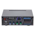 Bluetooth Power Amplifier, Home KTV Karaoke DJ Stereo Amplifier, USB/SD Audio Receiver